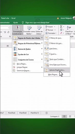Como DESTACAR Células REPETIDAS no Excel