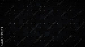 Abstract Digital Technology Background Loop/ 4k animation of an abstract background with digital technology graphic grid seamless looping