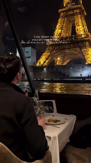 14K views · 155 reactions | Our excellence Dinner cruise by @europajaro | BATEAUX MOUCHES | Facebook