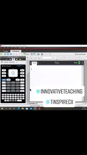 Fraction to decimal TI Nspire calculator trick #tinspire #innovativeteaching