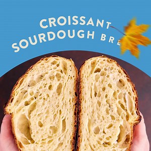 Croissant meets sourdough bread in a soft, tangy loaf with layers of buttery richness and an airy crumb. | King Arthur Baking Company