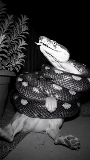 TINY DOG VS GIANT PYTHON — REAL NIGHT VISION FOOTAGE (The Ending Will Leave You Speechless)