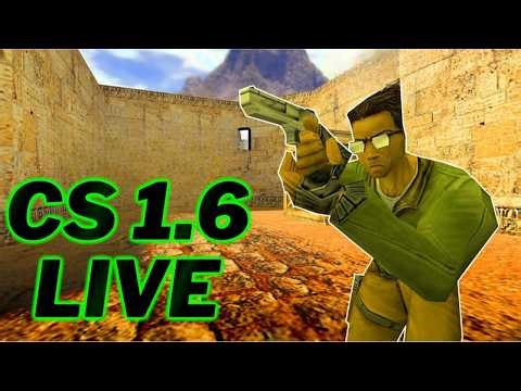 CS 1.6 Live Gameplay 🔥 Road to Pro Player | V3CLTX
