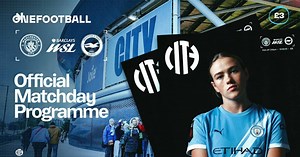 City v Brighton programme: Snap up first issue of 2025/26 season