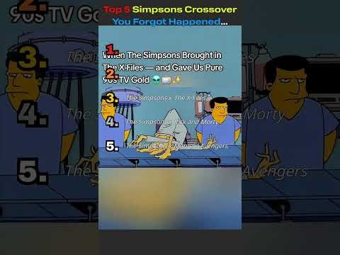 Simpsons Crossovers You Forgot Happened…