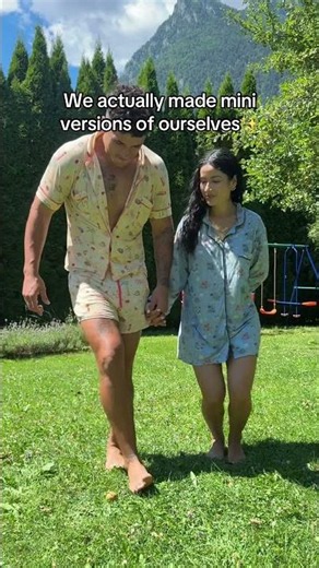 We Actually Made Mini Versions Of Ourselves! 🥹 #shorts #parents #kids #cute