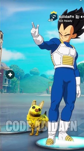 Goku Becomes Vegeta & Back | Epic FORTNITE Transitions 🔥💞