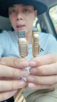 4-in-1 spring charging cable for easy connection of CarPlay and Android Auto to your phone. #anht...