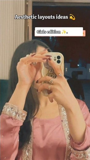 Aesthetic Layout Ideas ✨ | Simple & Trendy Photo Styles #trending #viral #aesthetic #poses#2026#fypシ