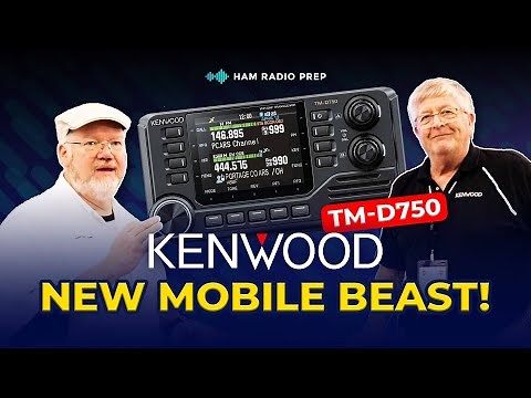 Kenwood TM-D750 Revealed! Tri-Band, D-STAR & Feature-Packed 🔥