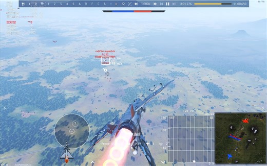 j10a近距离躲120并反杀实例，奈何最后没油啪唧