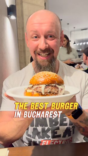18K views · 864 reactions | Best burger in Bucharest! De mult...