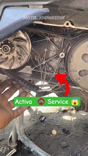 Activa Scooty Belt Kitne Km 😱 Change Karbane Chaye? #automobile #activa