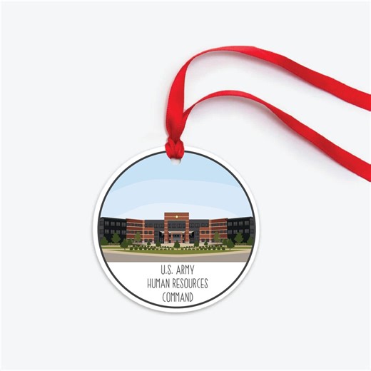 Ornament US Army Human Resources Command, cadeau voor collectible dienststation - Etsy Nederland