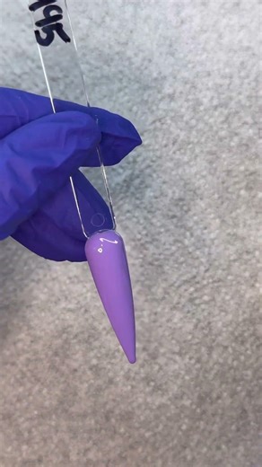 DND Gel Polish Swatches 💅✨ | Rich Color & Glossy Finish #nails #purple #gelnails #fyp #shorts