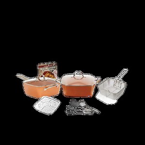 Copper Chef Pan Combo Set - ShopEX TV