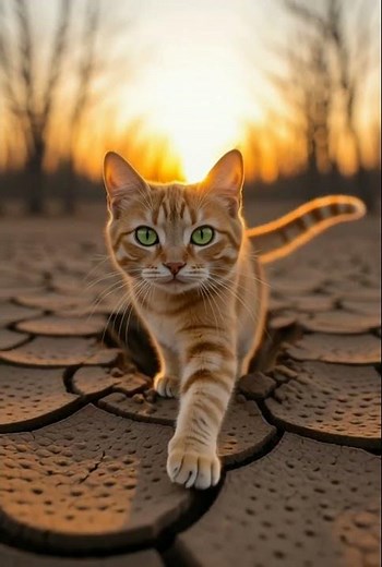 The Cat Who Dug Hope in a Thirsty Forest #parthai