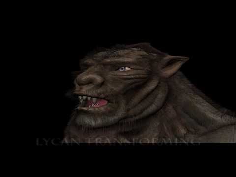 Lycan Transforming Test Renders