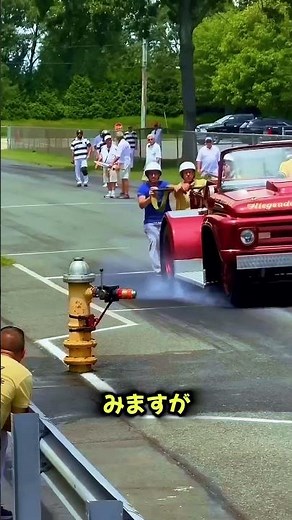 A challenging task: connecting a fire hose.