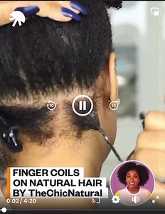 268K views · 1K reactions | Great tutorial on finger coiling. Be sure to try our curl defining cream if you try this style www.naturallydivineproducts.net | Naturally Divine Products | Facebook