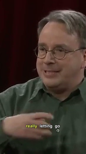 The Man Behind Linux: Embracing Success and Open Source #Shorts