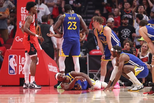 Jimmy Butler injury update: Warriors star questionable for Game 3 vs. Rockets