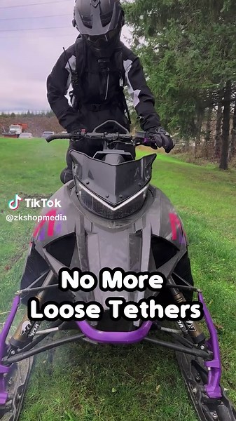 Secure Your Snowmobile Tether with KillClip