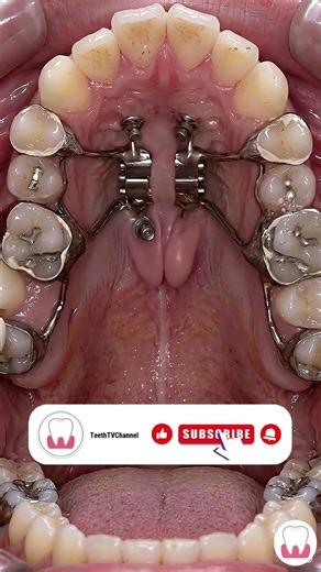 Fixing with Braces | Getting A Permanent Retainer 🤩 #braces #dentist #satisfying