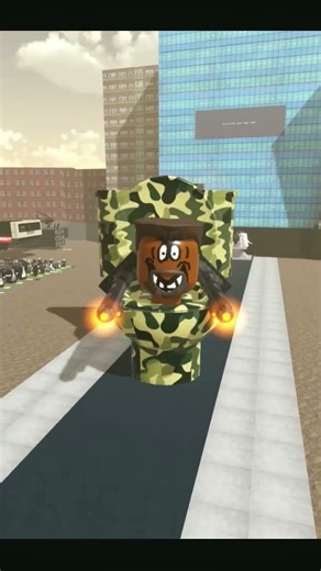 Giant camo skibidi toilet old version lazer cannon sound (ROBLOX STRANGE BATHTUB WAR)