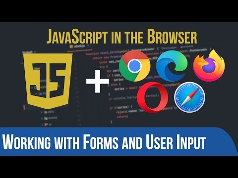 Working with Forms and User Input