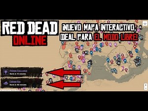 RDR 2 Online: New interactive map, perfect for free roam!