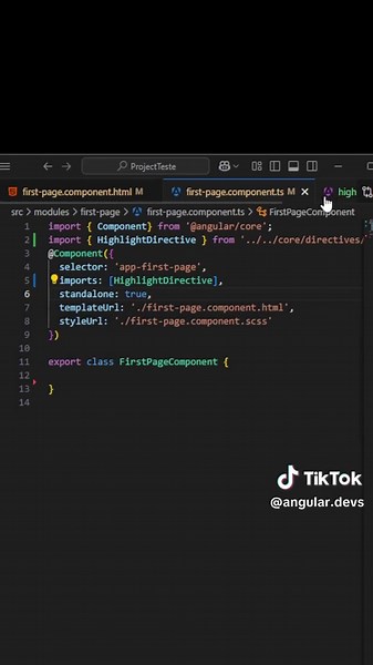 Você sabia que pode criar diretivas personalizadas no Angular?#programming #Angular #DicasDeProgramação