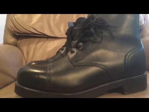 British ammunition boots