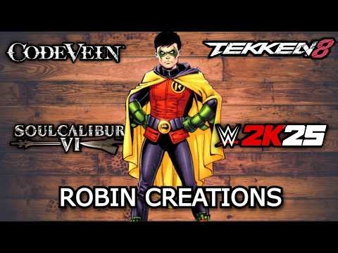 I MADE ROBIN IN 4 DIFFERENT GAMES.. WHICH ONE IS THE BEST?