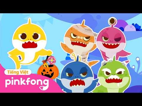 Tuyển tập | Trốn tìm cùng gia đình Cá Mập Zombie 🧟 🦈 Baby Shark  Pinkfong - Nhạc thiếu nhi