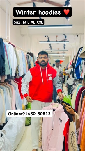 Hificln Shivamogga on Instagram: "Gsm : 380-400 . . #hificollections #hoodies #hoodie #season #winter #winterwear #winterjacket #jacket #jackets #trending #fashion #fashionblogger #viralnews #fashionable #fashionista #like #share #shivamogga #bhadravathi"
