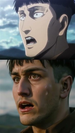 Titans Come to Life in the Real World! 😱 | Anime Meets Reality #eren #attackontitan #anime #aot