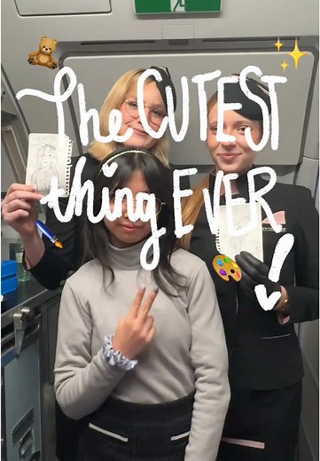 Mini Asian Picasso: A Heartwarming Story from Flight