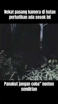 Penakut Jangan nonton ini sendirian || Penampakan hantu di cctv kamera #horror #penampakan #hantu