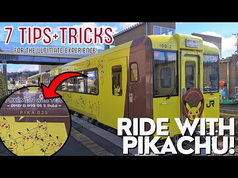 How to Ride the PIKACHU Train in JAPAN! | 7 Tips & Tricks