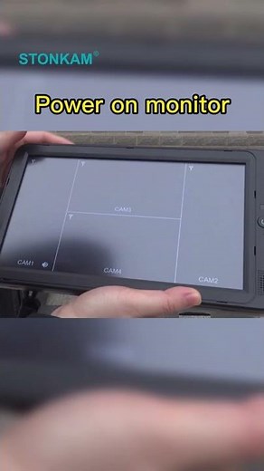 2 minutes Install Wireless Forklift Camera System