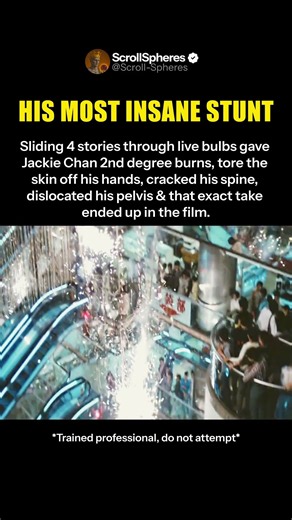 Jackie Chan's 4-Story Stunt In Police Story (1985)