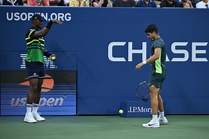 Jimmy Butler pulled off a stunning upset defeating Carlos Alcaraz! | US Open Tennis Championships