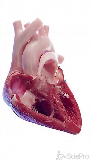 💓 Inside the Human Heart: A Cross-Section View 💓