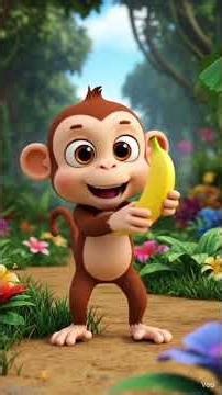 Chota Bandar aur Meetha Kela | Kids Moral Story 🐒🍌