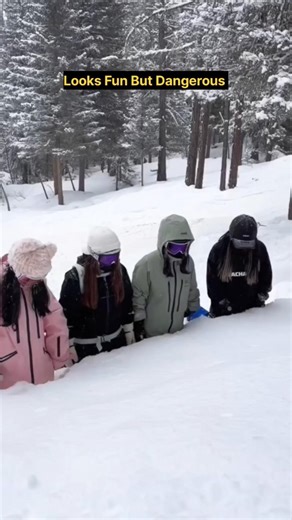Snow Dangers Explained 😱| #shorts