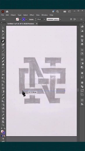 Shahed M Graphic Design on Instagram‎: "NE interlocking monogram logo ✨ Clean, bold, and timeless. Save for inspiration! #MonogramLogo #LogoDesign #NELogo #MinimalLogo # #design #graphicdesign #designer #dubai #logo #تصميم #graphicdesigner"‎