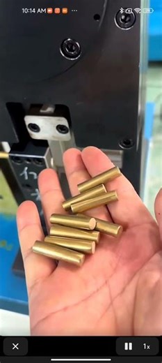 #brass rod cutting machine