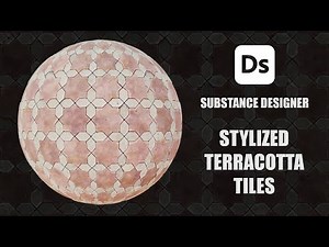 Substance Designer - Stylized Terracotta Tiles