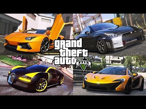 ★ GTA 5 - TOP 5 EPIC Realistic Car Mods! (GTA V PC Mods Showcase)
